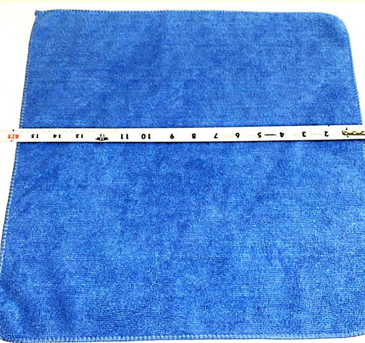 26 Pack* BUNDLE* Microfiber Luxury Blue Professional Grade Towel